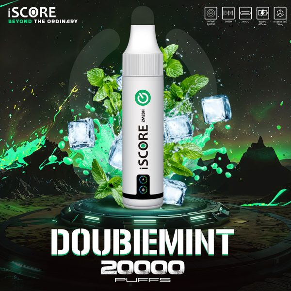iScore 20000puff– คอยล์คู่รีดกลิ่นชัด มีLEDแสดงปริมาณน้ำยา ดึงรสชัดทุกคำ - Image 5
