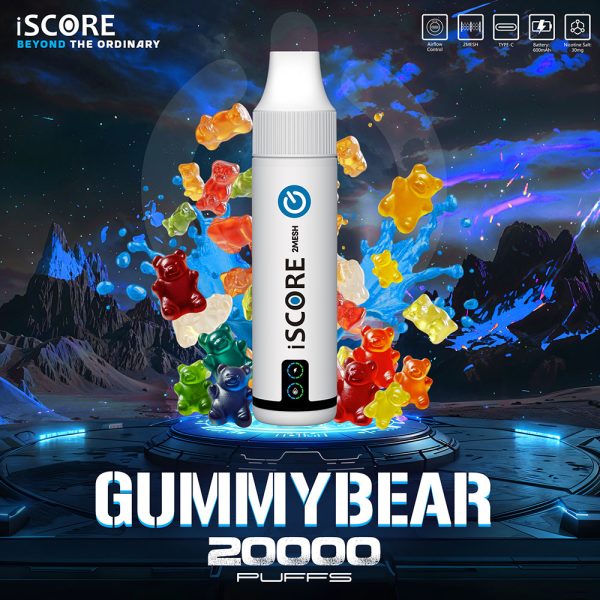 iScore 20000puff– คอยล์คู่รีดกลิ่นชัด มีLEDแสดงปริมาณน้ำยา ดึงรสชัดทุกคำ - Image 7