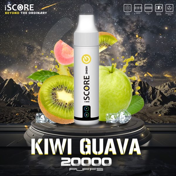 iScore 20000puff– คอยล์คู่รีดกลิ่นชัด มีLEDแสดงปริมาณน้ำยา ดึงรสชัดทุกคำ - Image 9