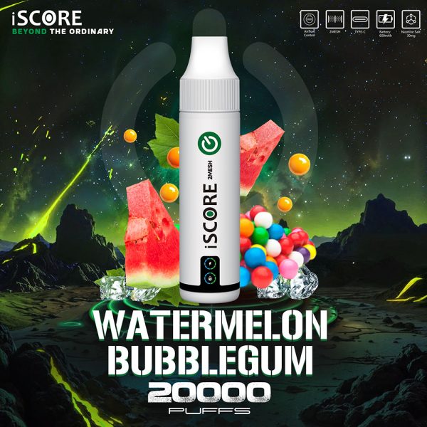 iScore 20000puff– คอยล์คู่รีดกลิ่นชัด มีLEDแสดงปริมาณน้ำยา ดึงรสชัดทุกคำ - Image 13